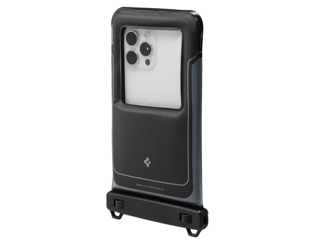 Capa � prova d'�gua Spigen A611P (pacote com 2) - preto fosco