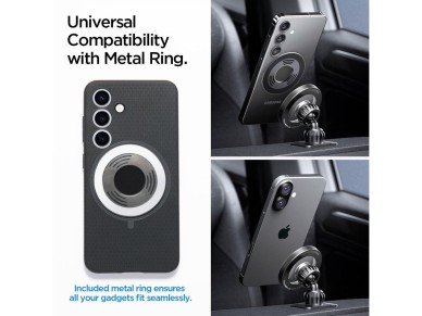 Soporte para coche Spigen MFT13 MagSafe para habit�culo o rejilla de ventilaci�n - Negro