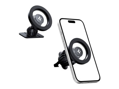 Soporte para coche Spigen MFT13 MagSafe para habit�culo o rejilla de ventilaci�n - Negro