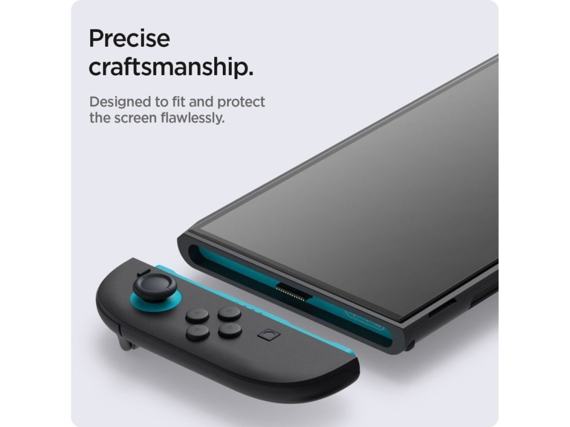Spigen Glas.Tr "EZ FIT" Película de Vidro Temperado (2 unidades) para Nintendo Switch 2 - Transparen