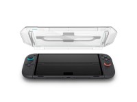 Spigen Glas.Tr "EZ FIT" Película de Vidro Temperado (2 unidades) para Nintendo Switch 2 - Transparen Spigen Glas.Tr "EZ FIT" Película de Vidro Temperado (2 unidades) para Nintendo Switch 2 - Transparen