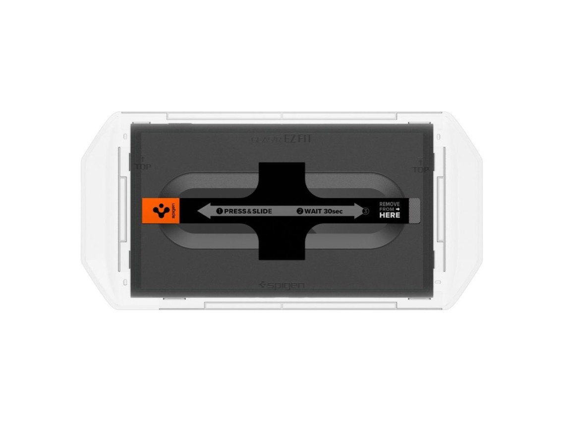 Spigen Glas.Tr "EZ FIT" Película de Vidro Temperado (2 unidades) para Nintendo Switch 2 - Transparen