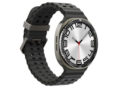 Capa protetora Spigen Bezel Tune Diver para Samsung Galaxy Watch 8 44mm - Preta