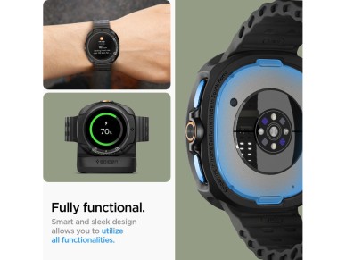 Spigen Liquid Air Case for Samsung Galaxy Watch 8 Classic 46mm - Black Spigen Liquid Air Case for Samsung Galaxy Watch 8 Classic 46mm - Black