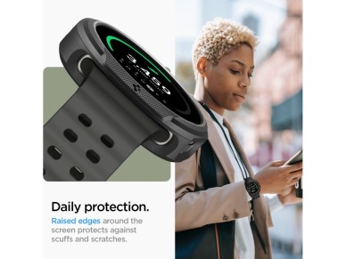 Spigen Liquid Air Case for Samsung Galaxy Watch 8 Classic 46mm - Black Spigen Liquid Air Case for Samsung Galaxy Watch 8 Classic 46mm - Black