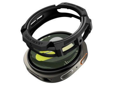 Spigen Rugged Armor Case for Samsung Galaxy Watch 8 40mm - Matte Black Spigen Rugged Armor Case for Samsung Galaxy Watch 8 40mm - Matte Black