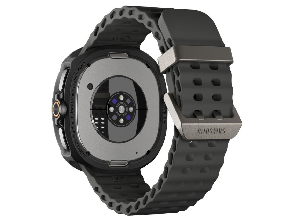 Spigen Liquid Air Case for Samsung Galaxy Watch 8 Classic 46mm - Black