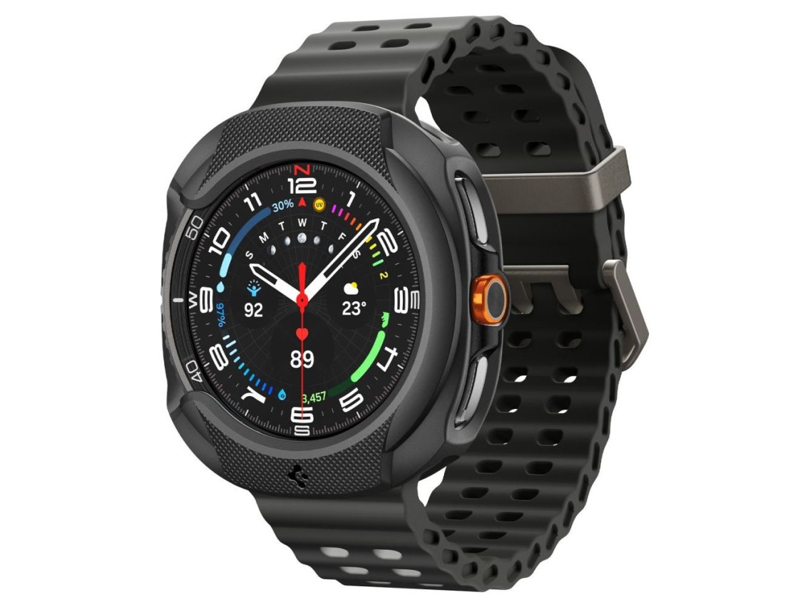 Spigen Liquid Air Case for Samsung Galaxy Watch 8 Classic 46mm - Black