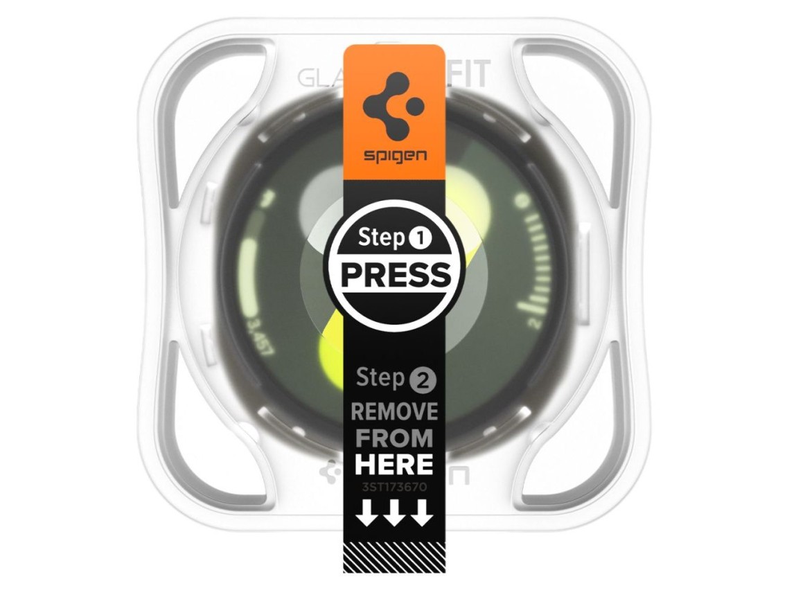 Protector de pantalla de vidrio templado Spigen Glas.TR "Ez-Fit" para Samsung Galaxy 8 de 40 mm - Tr