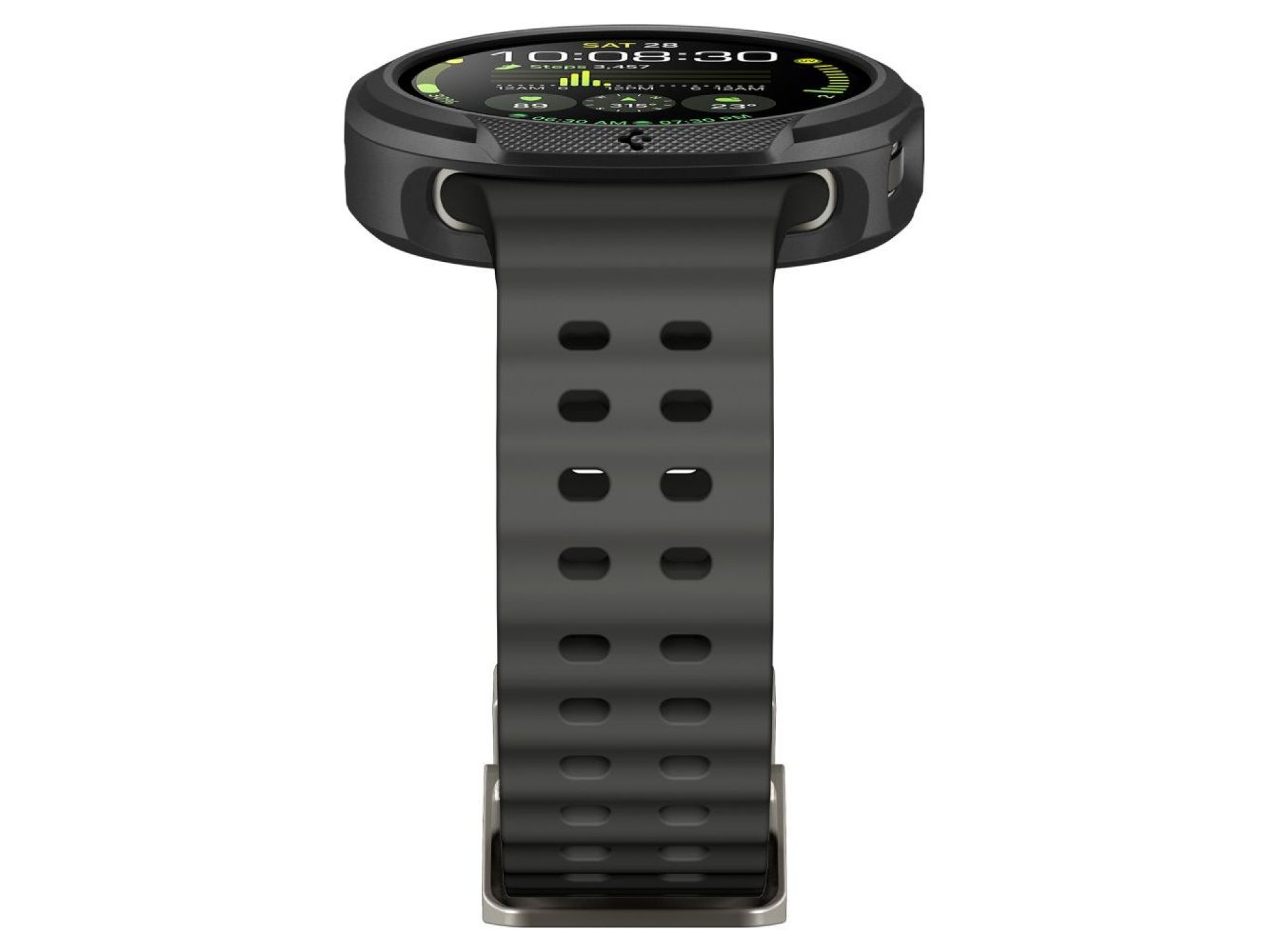 Funda Spigen Liquid Air para Samsung Galaxy Watch 8 de 44 mm - Negro mate