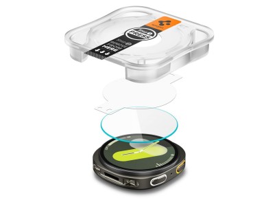 Spigen Glas.TR ”Ez-Fit” Tempered Glass for Samsung Galaxy Watch 8 44mm - Transparent