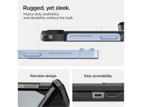 Capa Spigen Tough Armor Pro Mag MagSafe para Samsung Galaxy Z Flip 6 / 7 FE - Preta Capa Spigen Tough Armor Pro Mag MagSafe para Samsung Galaxy Z Flip 6 / 7 FE - Preta