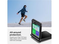 Capa Spigen Tough Armor Pro Mag MagSafe para Samsung Galaxy Z Flip 6 / 7 FE - Preta Capa Spigen Tough Armor Pro Mag MagSafe para Samsung Galaxy Z Flip 6 / 7 FE - Preta