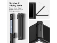 Capa Spigen Tough Armor Pro Mag MagSafe para Samsung Galaxy Z Flip 6 / 7 FE - Preta Capa Spigen Tough Armor Pro Mag MagSafe para Samsung Galaxy Z Flip 6 / 7 FE - Preta