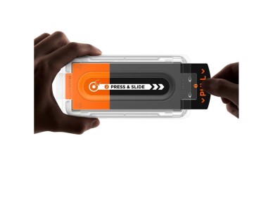Paquete de 2 protectores de pantalla de vidrio templado Spigen Glas.TR EZ Fit Pro HD para Samsung Ga