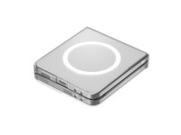 Capa Spigen AirSkin Mag MagSafe para Samsung Galaxy Z Flip 7 - Transparente e Branca Capa Spigen AirSkin Mag MagSafe para Samsung Galaxy Z Flip 7 - Transparente e Branca