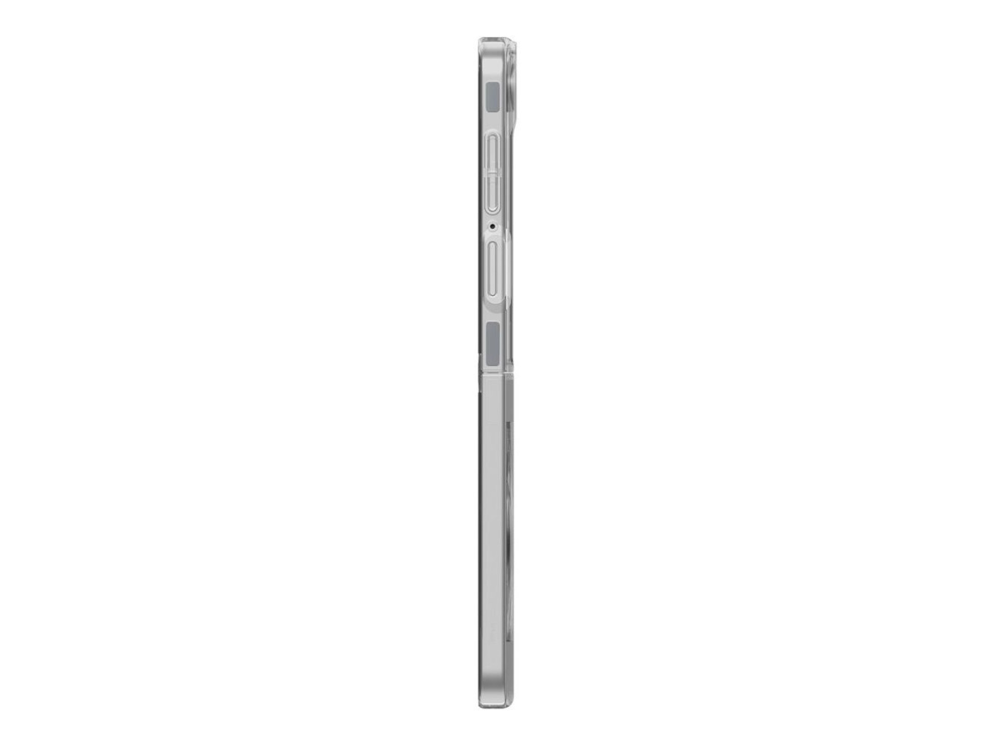 Capa Spigen AirSkin Mag MagSafe para Samsung Galaxy Z Flip 7 - Transparente e Branca