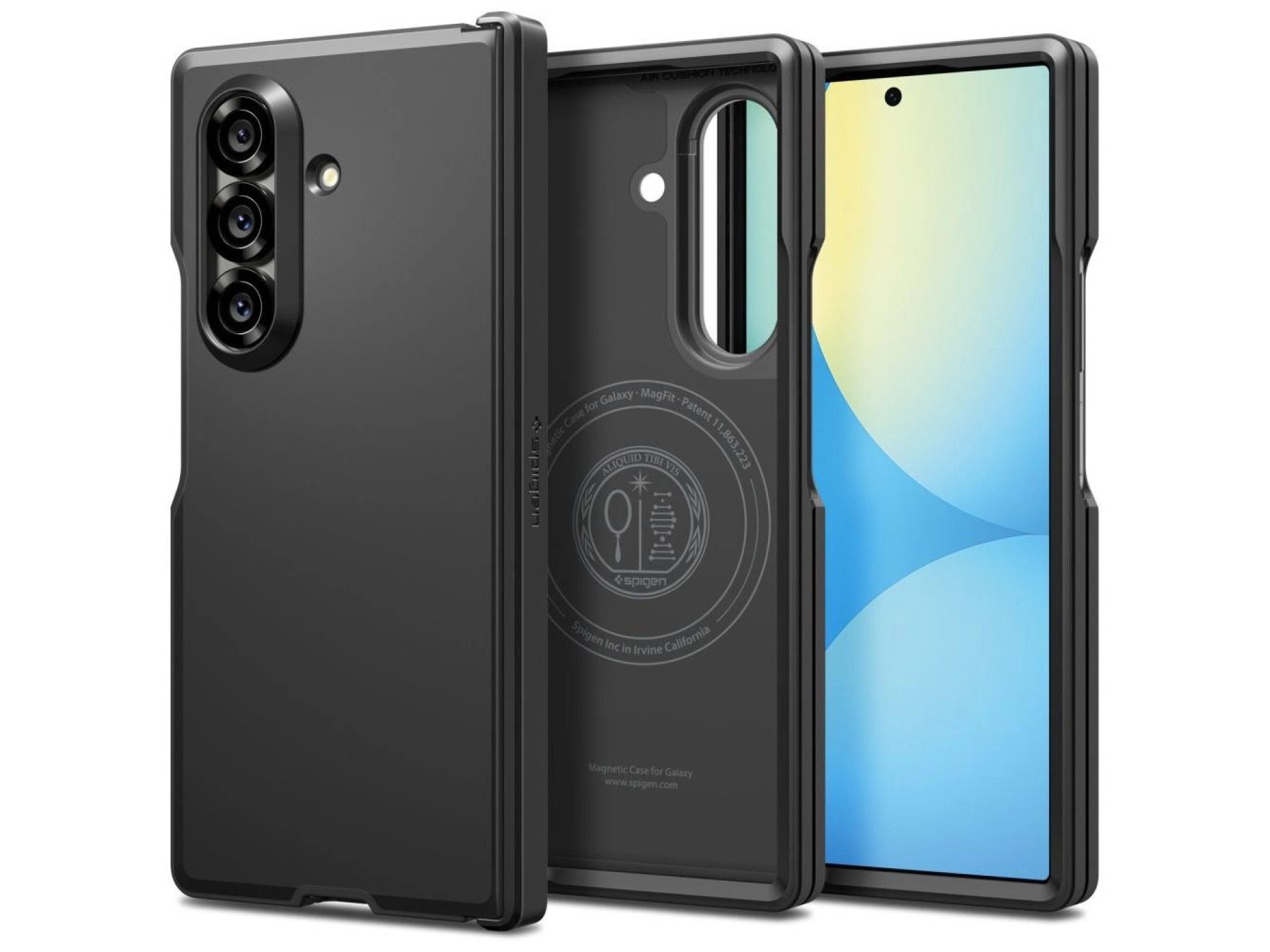 Spigen Tough Armor Pro Mag MagSafe Case for Samsung Galaxy Z Fold 7 - Black