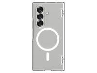 Funda Spigen Tough Armor Pro Mag MagSafe para Samsung Galaxy Z Fold 7 - Transparente y blanca Funda Spigen Tough Armor Pro Mag MagSafe para Samsung Galaxy Z Fold 7 - Transparente y blanca