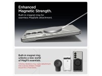 Spigen AirSkin Mag MagSafe Case for Samsung Galaxy Z Fold 7 - Clear and White Spigen AirSkin Mag MagSafe Case for Samsung Galaxy Z Fold 7 - Clear and White