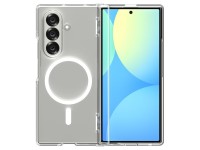 Funda Spigen Tough Armor Pro Mag MagSafe para Samsung Galaxy Z Fold 7 - Transparente y blanca Funda Spigen Tough Armor Pro Mag MagSafe para Samsung Galaxy Z Fold 7 - Transparente y blanca