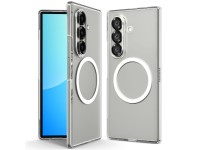 Spigen AirSkin Mag MagSafe Case for Samsung Galaxy Z Fold 7 - Clear and White Spigen AirSkin Mag MagSafe Case for Samsung Galaxy Z Fold 7 - Clear and White