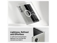 Spigen AirSkin Mag MagSafe Case for Samsung Galaxy Z Fold 7 - Clear and White Spigen AirSkin Mag MagSafe Case for Samsung Galaxy Z Fold 7 - Clear and White