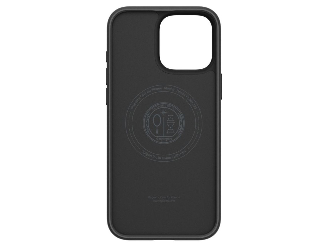 Funda Spigen Liquid Air "T" MagSafe para iPhone 16 Pro - negro mate