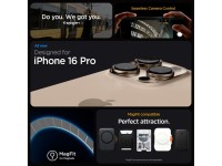 Funda Spigen Liquid Air "T" MagSafe para iPhone 16 Pro - negro mate Funda Spigen Liquid Air "T" MagSafe para iPhone 16 Pro - negro mate