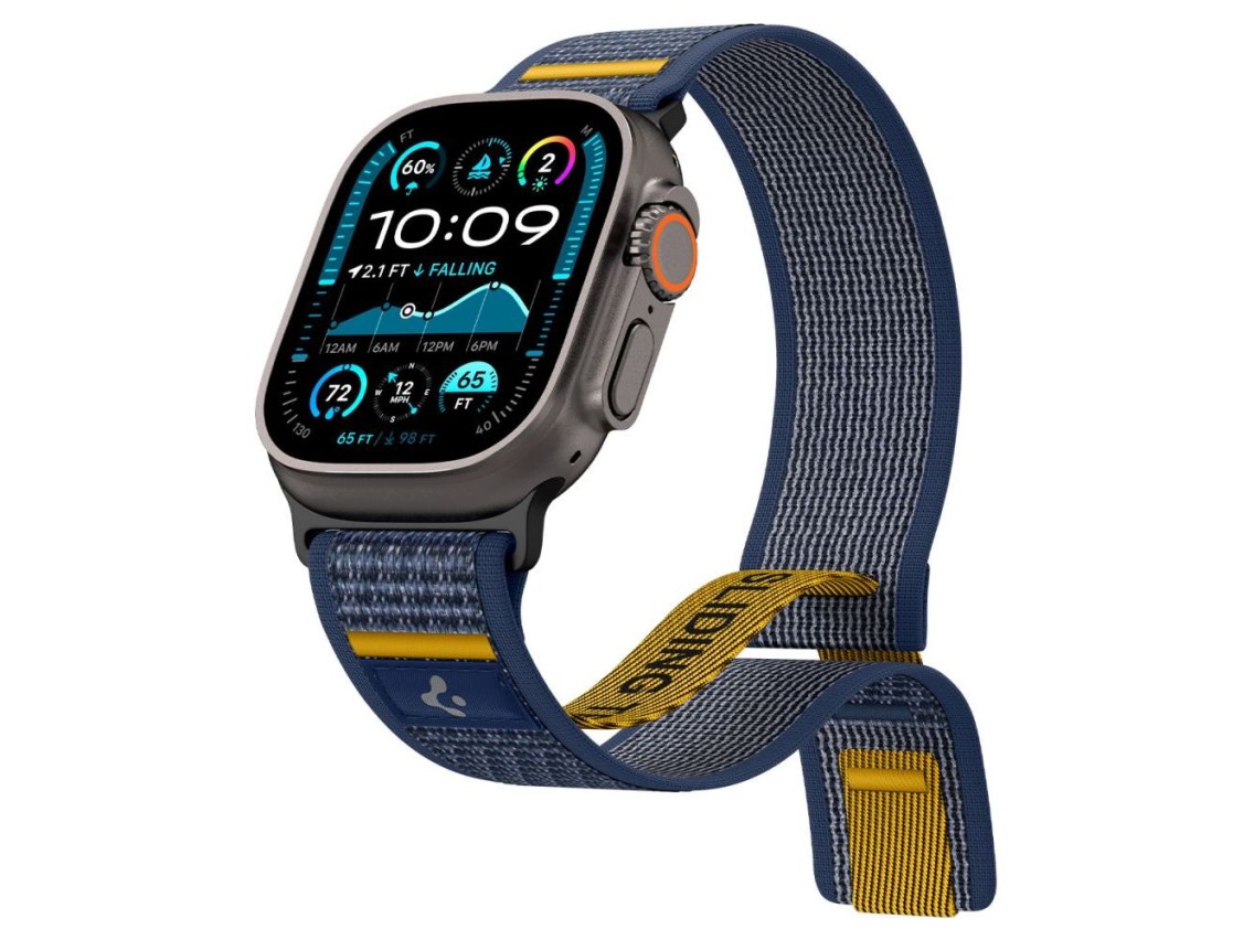 Spigen Athlex Air Strap for Apple Watch 44 / 45 / 46 / 49 mm - Navy Blue