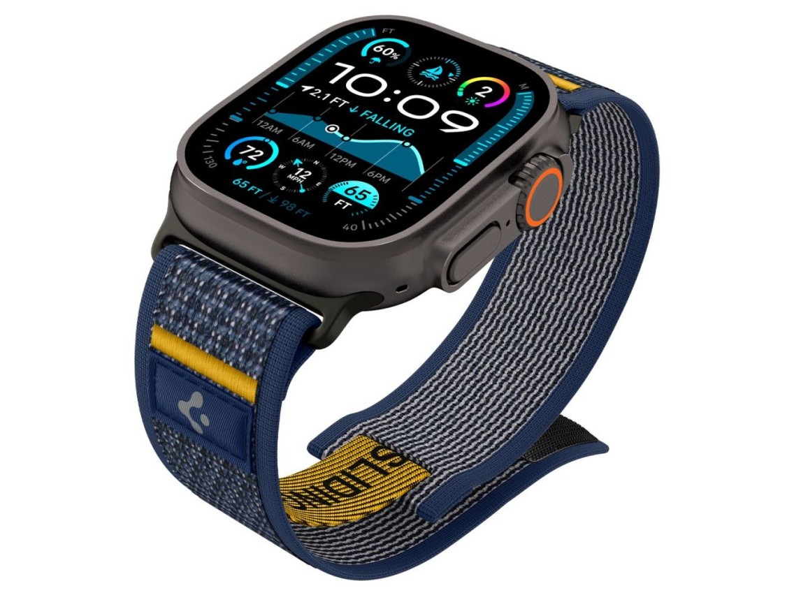 Spigen Athlex Air Strap for Apple Watch 44 / 45 / 46 / 49 mm - Navy Blue