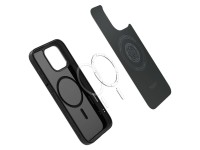 Capa Spigen Liquid Air "T" MagSafe para iPhone 16 Pro Max - Preto Fosco Capa Spigen Liquid Air "T" MagSafe para iPhone 16 Pro Max - Preto Fosco
