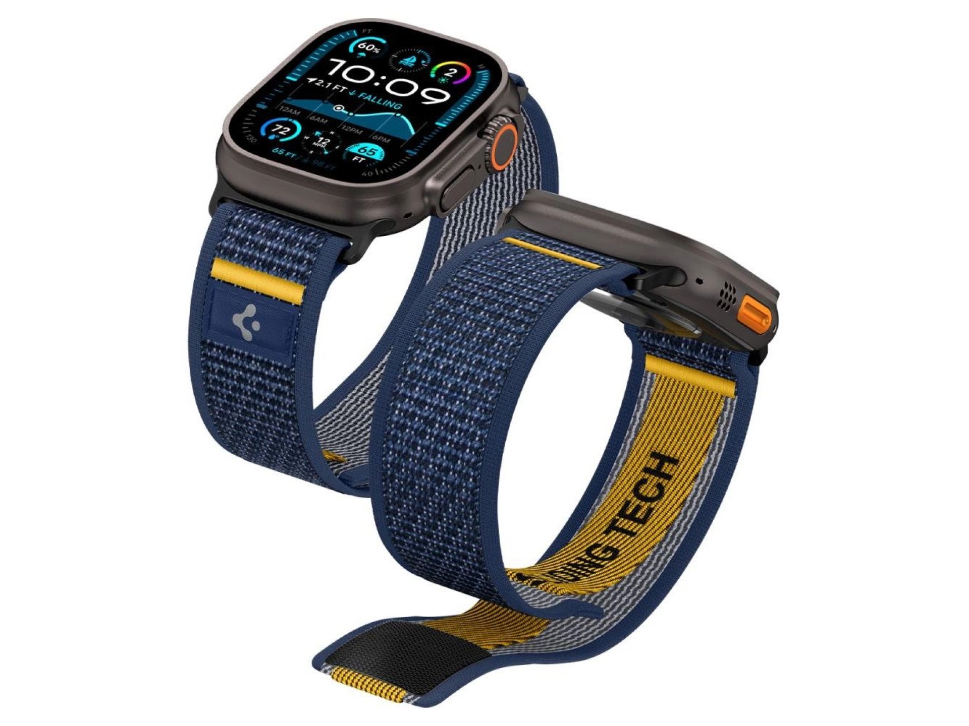 Spigen Athlex Air Strap for Apple Watch 44 / 45 / 46 / 49 mm - Navy Blue
