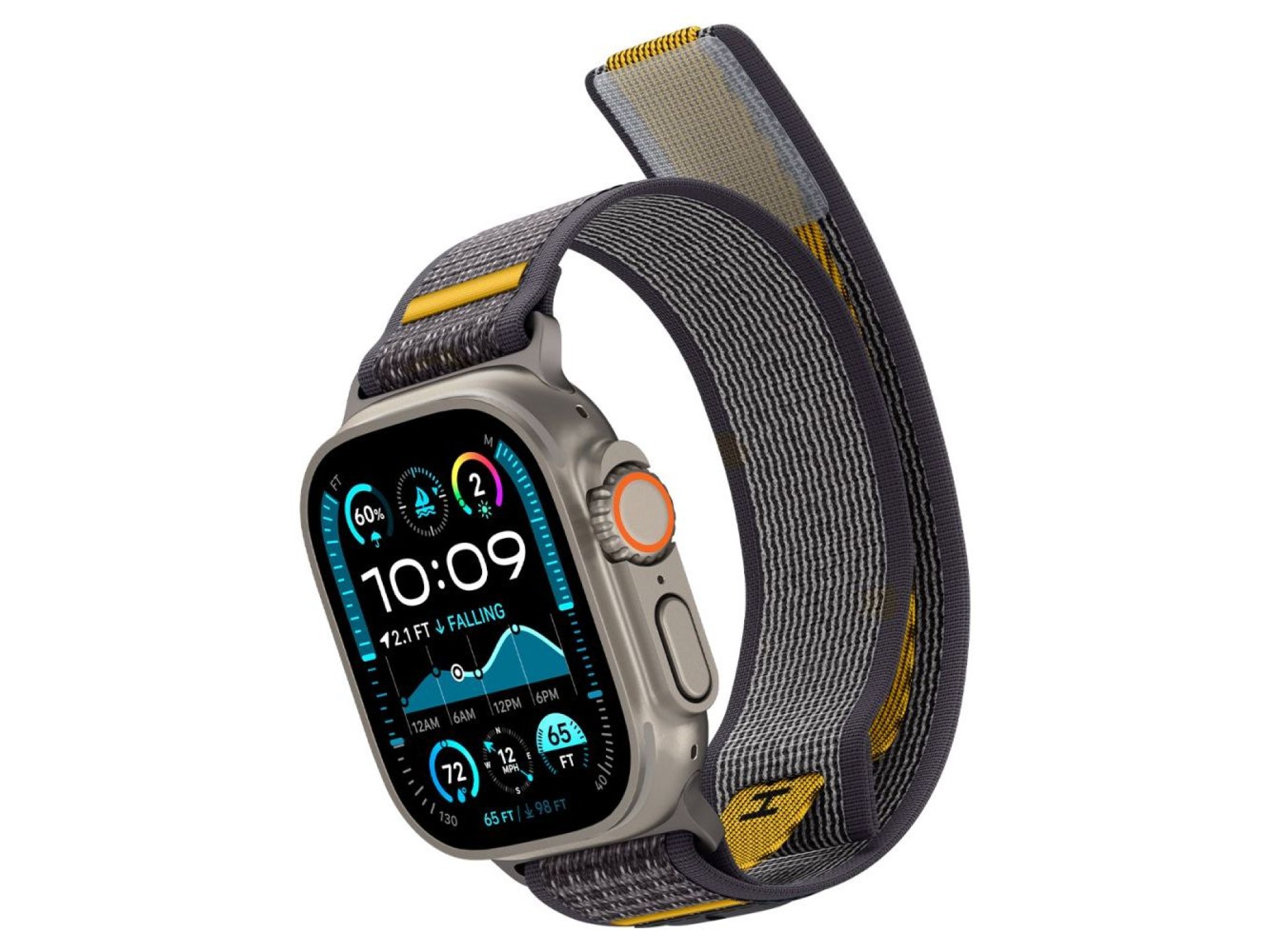 Pulseira Spigen Athlex Air para Apple Watch 44/45/46/49 mm - Cinza
