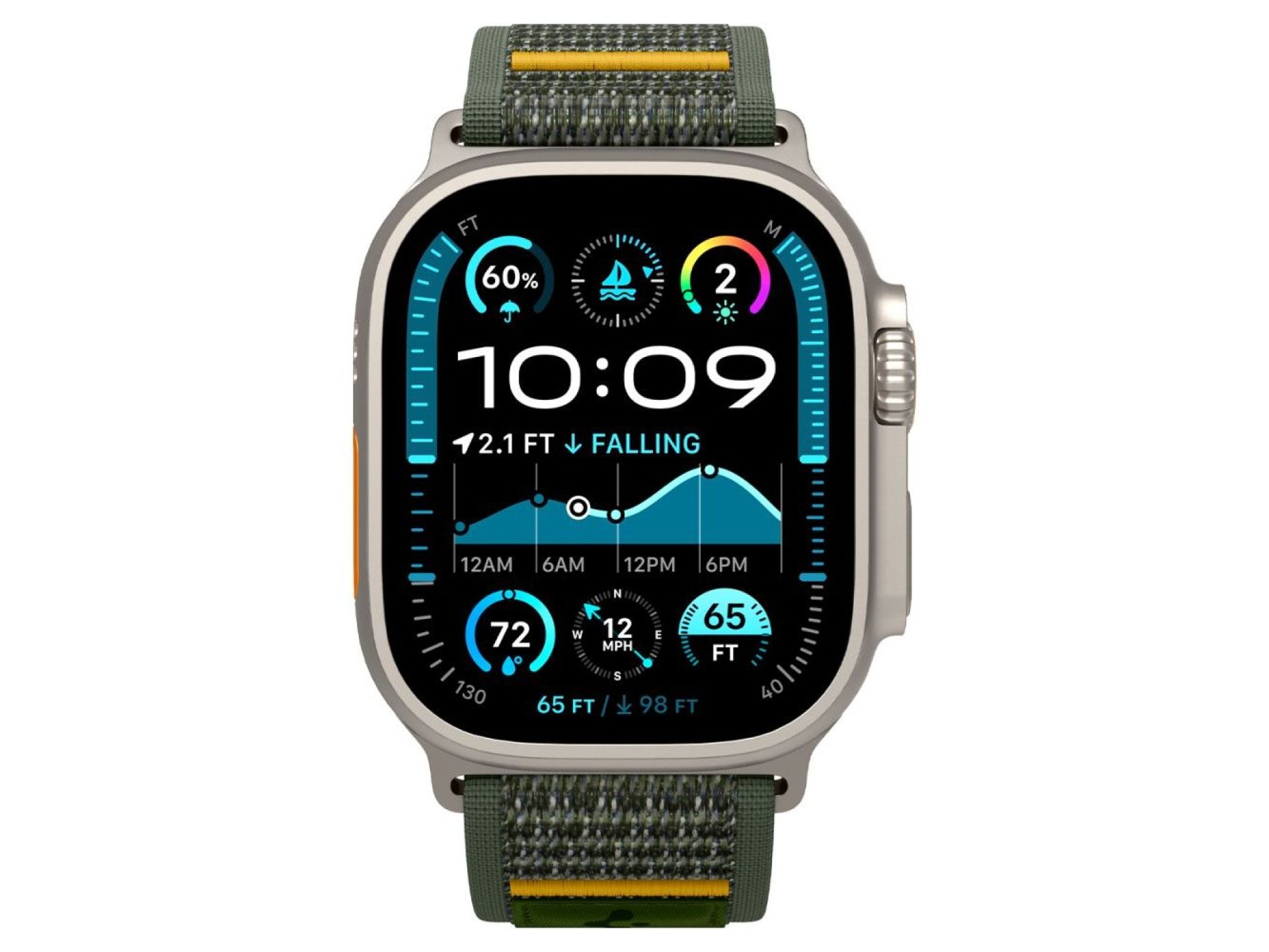 Correa Spigen Athlex Air para Apple Watch de 44/45/46/49 mm - Verde