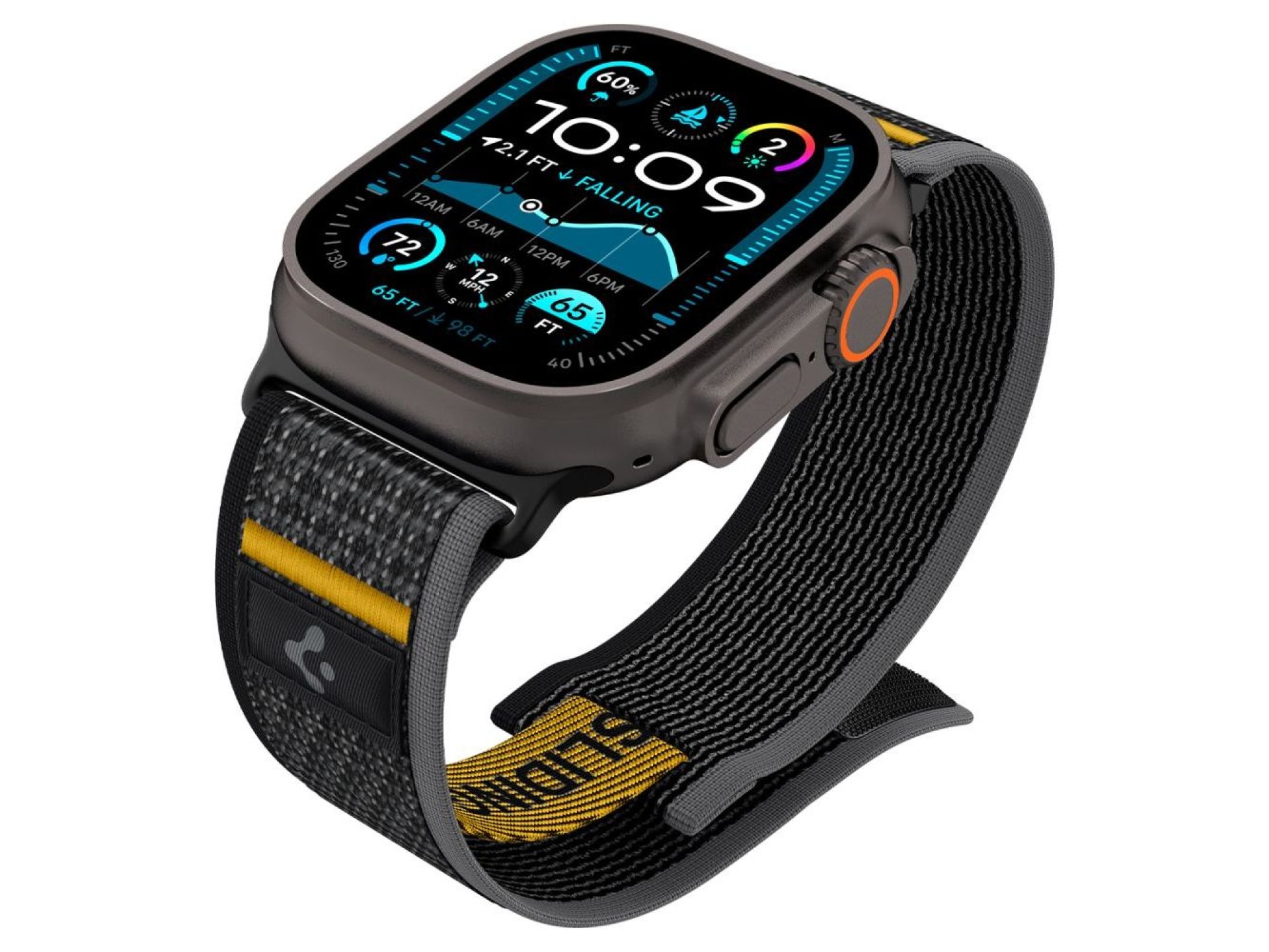 Pulseira Spigen Athlex Air para Apple Watch 44/45/46/49 mm - Preta