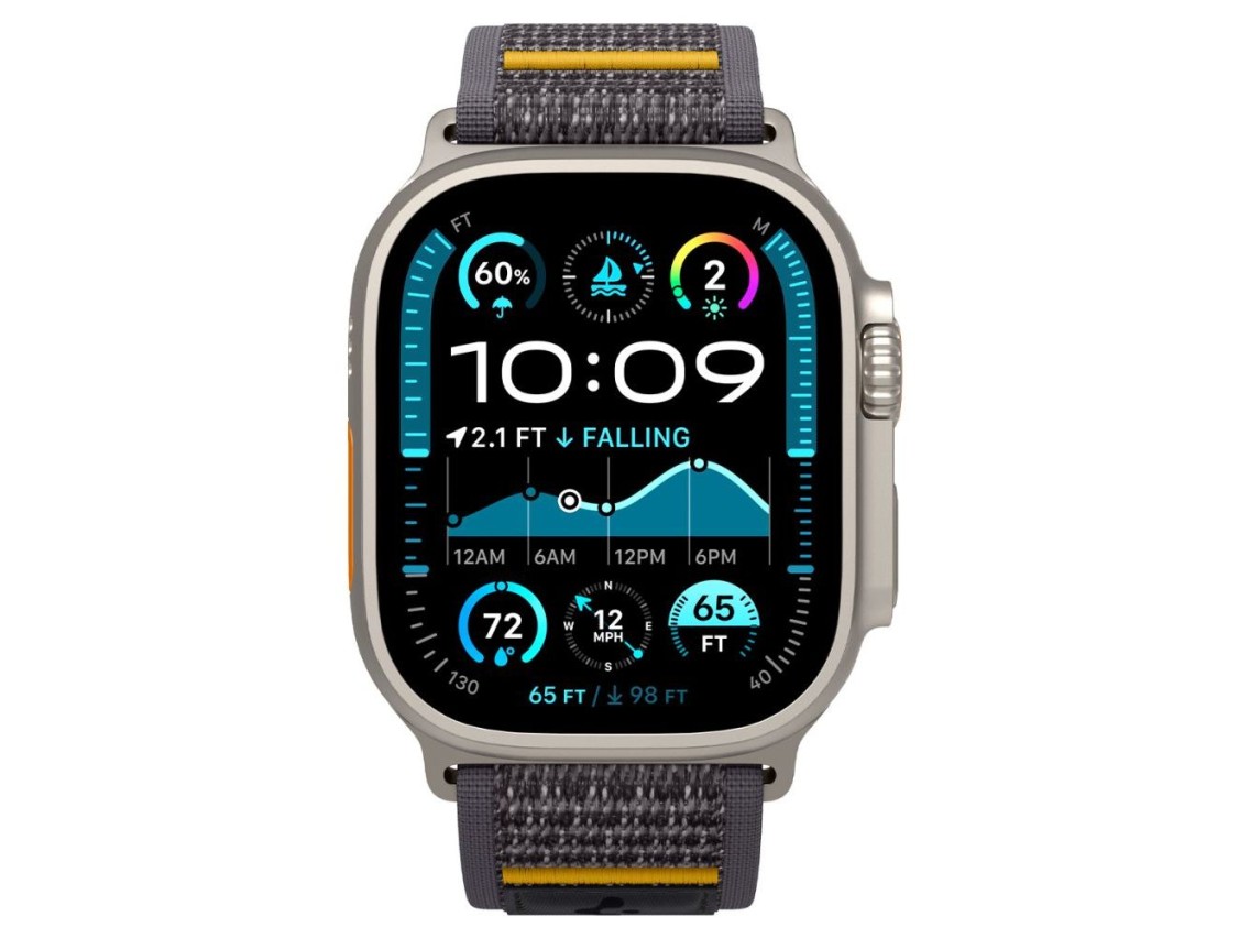 Pulseira Spigen Athlex Air para Apple Watch 44/45/46/49 mm - Cinza
