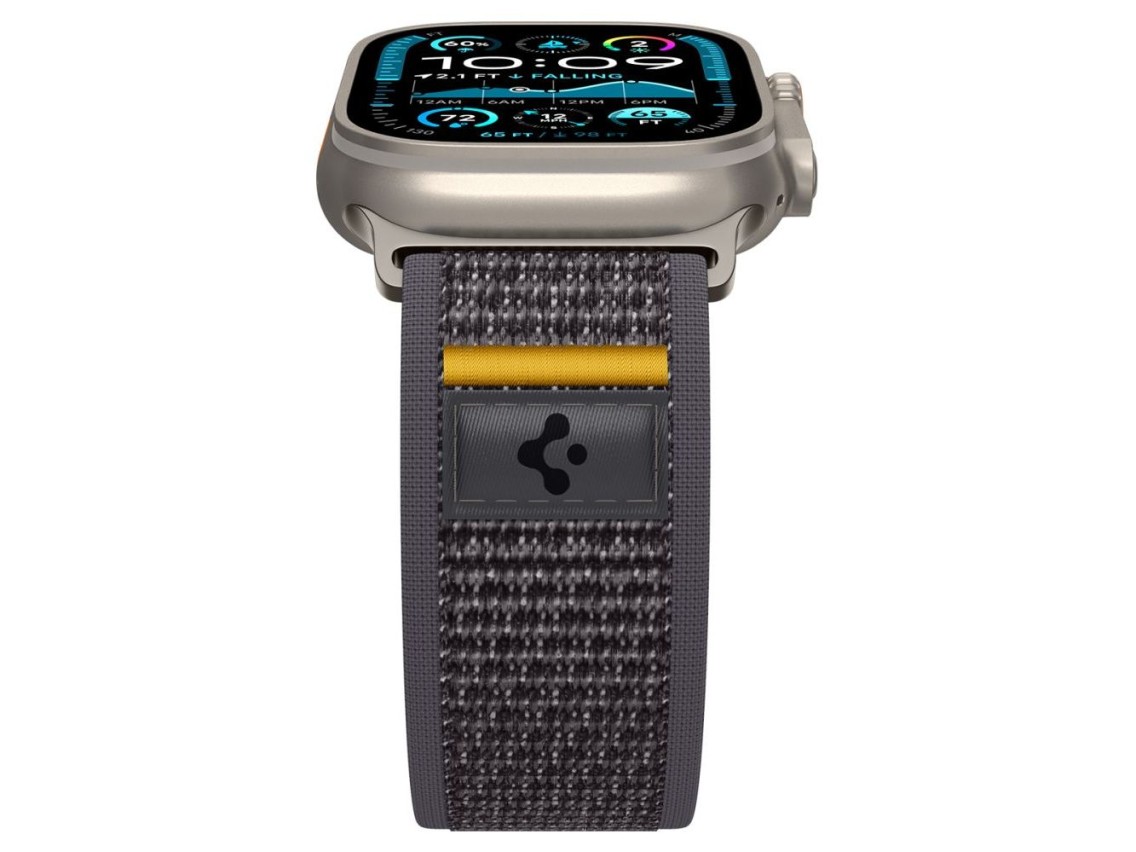 Pulseira Spigen Athlex Air para Apple Watch 44/45/46/49 mm - Cinza