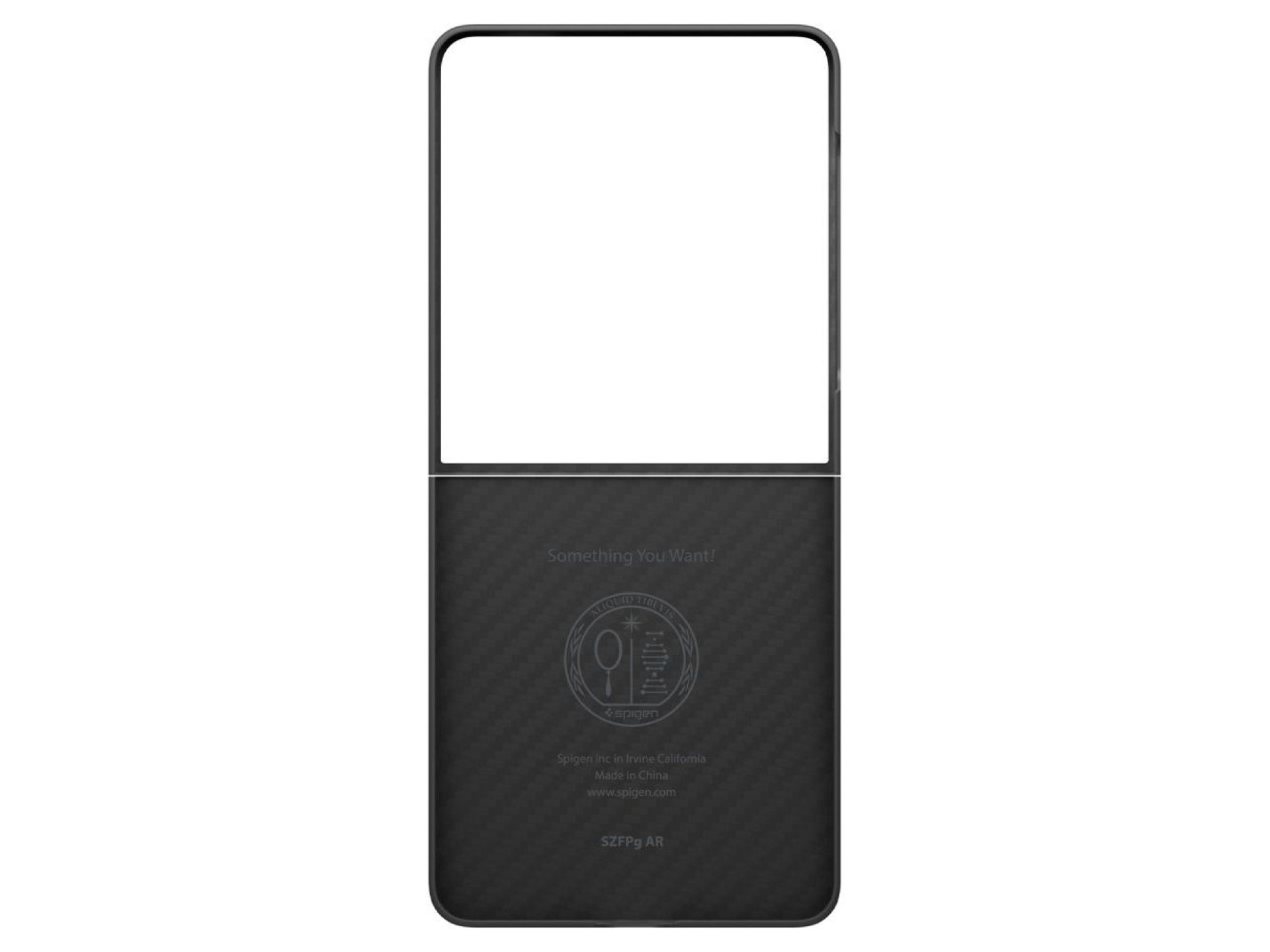 Capa Spigen AirSkin Aramid para Samsung Galaxy Z Flip 7 - Preta