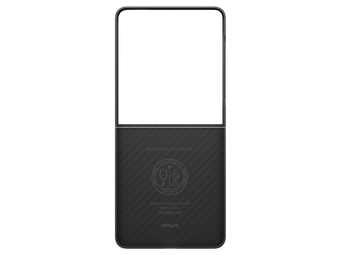 Capa Spigen AirSkin Aramid para Samsung Galaxy Z Flip 7 - Preta