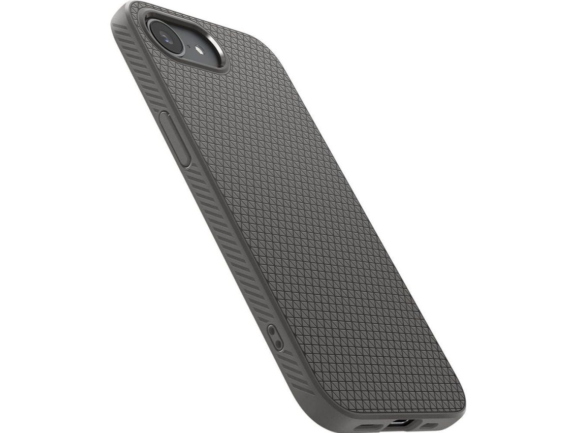 Spigen Liquid Air Case for iPhone 16e / 17e - Gray