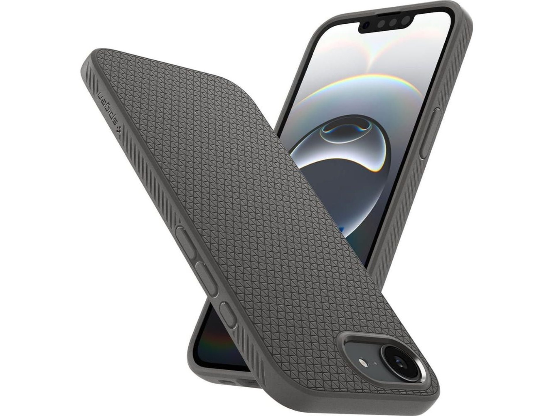 Spigen Liquid Air Case for iPhone 16e / 17e - Gray