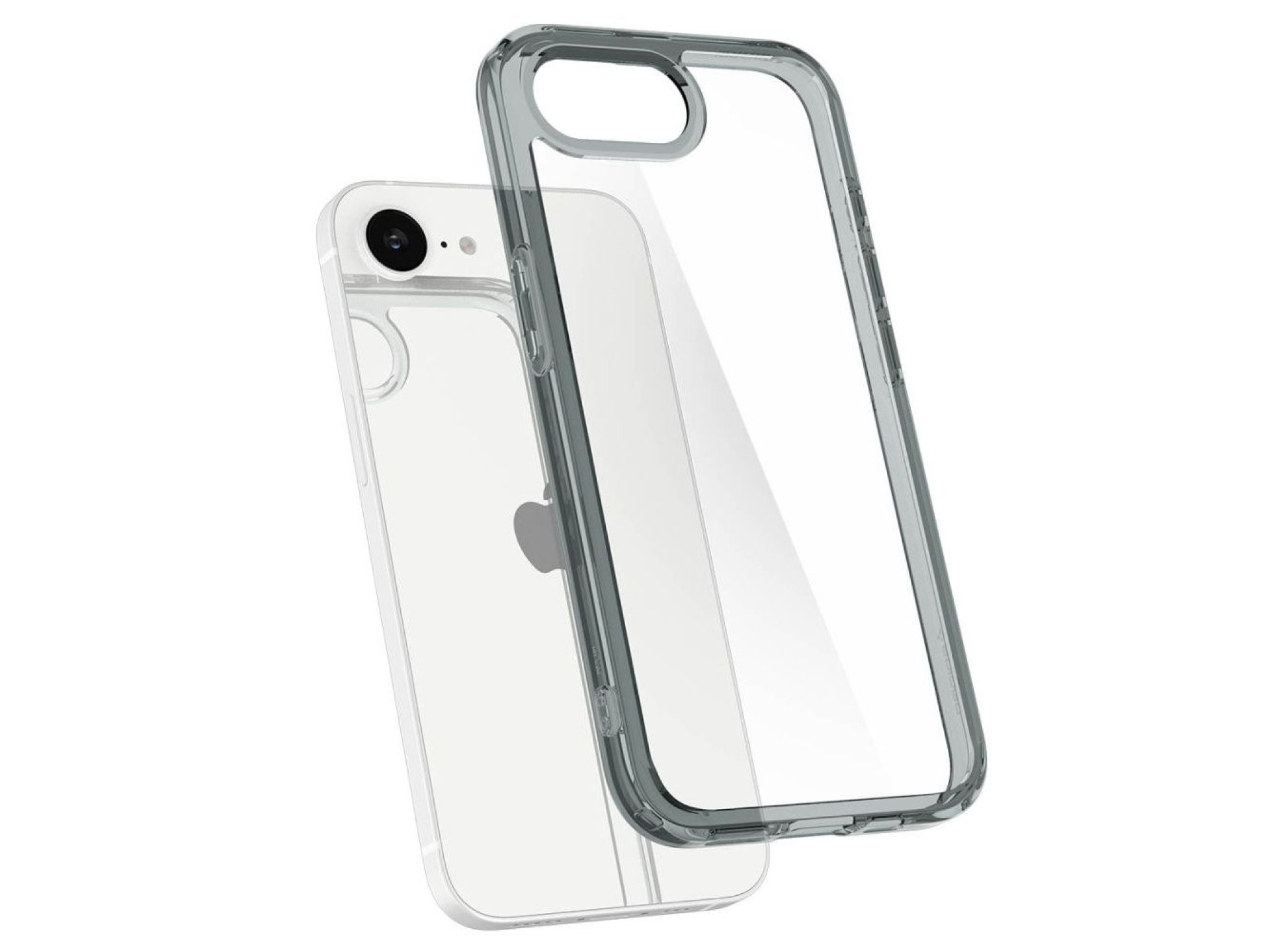 Capa Spigen Ultra Hybrid para iPhone 16e / 17e - Cinza