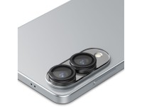 Spigen Optik Pro GLAS.TR "Ez Fit" 2-pack Camera Cover for Samsung Galaxy S25 Edge - Black