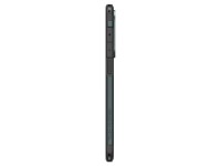 Funda Spigen Tough Armor MagSafe para Samsung Galaxy S25 Edge - Verde/Negro