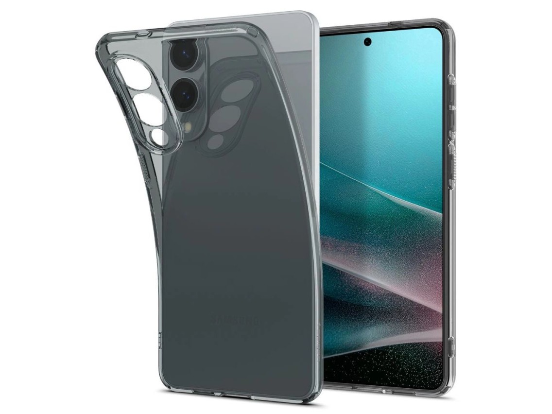 Funda Spigen Liquid Crystal para Samsung Galaxy S25 Edge - Semitransparente