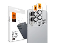 Spigen Optik Pro GLAS.TR "Ez Fit" 2-pack Camera Cover for Samsung Galaxy S25 Edge - Black