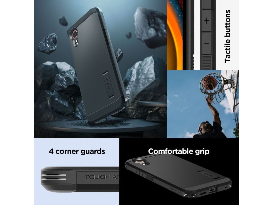 Spigen Tough Armor Case for Samsung Galaxy Xcover 7 Pro - Black