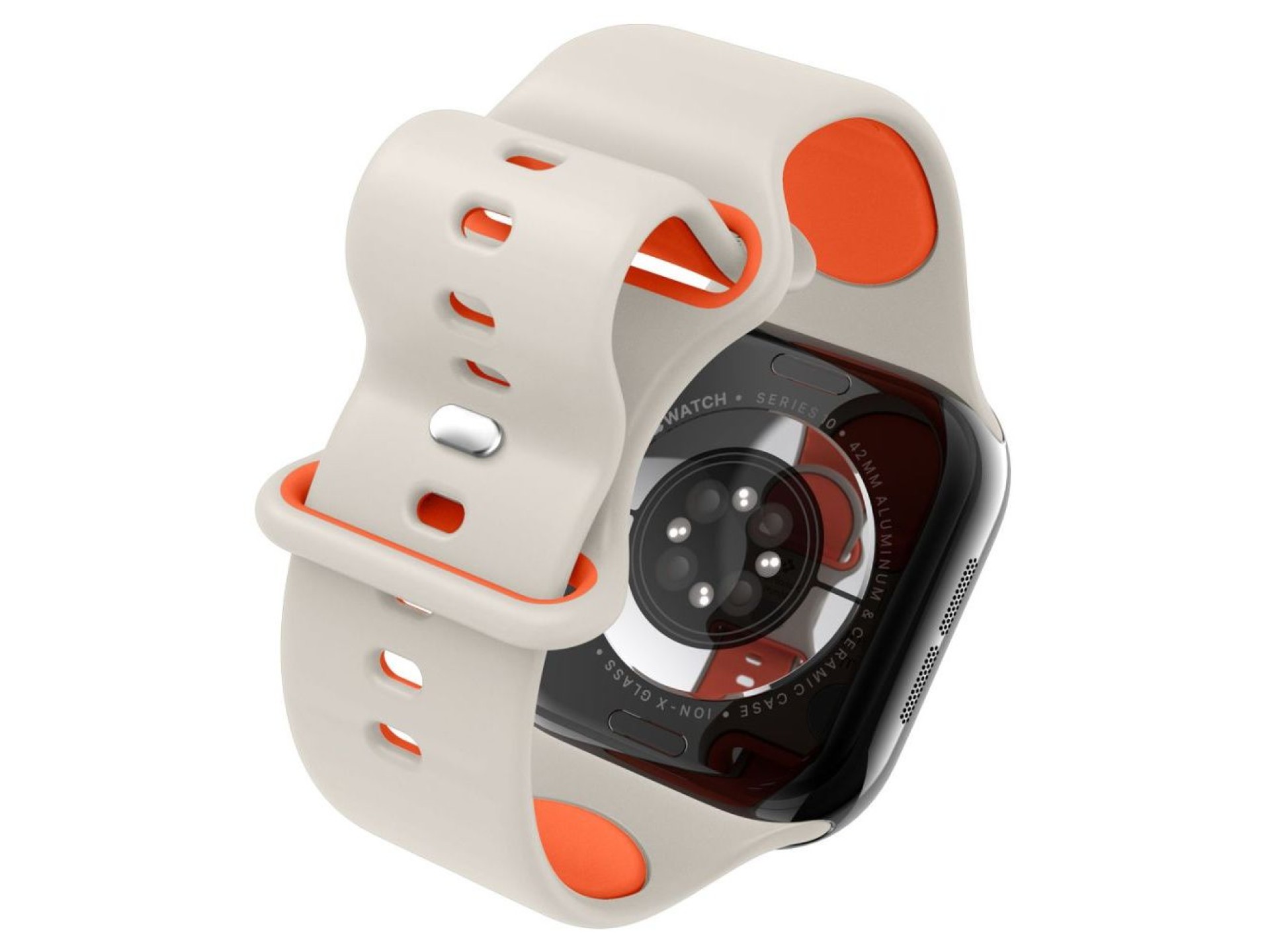 Correa Spigen Nano Pop para Apple Watch de 40/41/42 mm - Beige