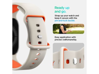 Correa Spigen Nano Pop para Apple Watch de 40/41/42 mm - Beige